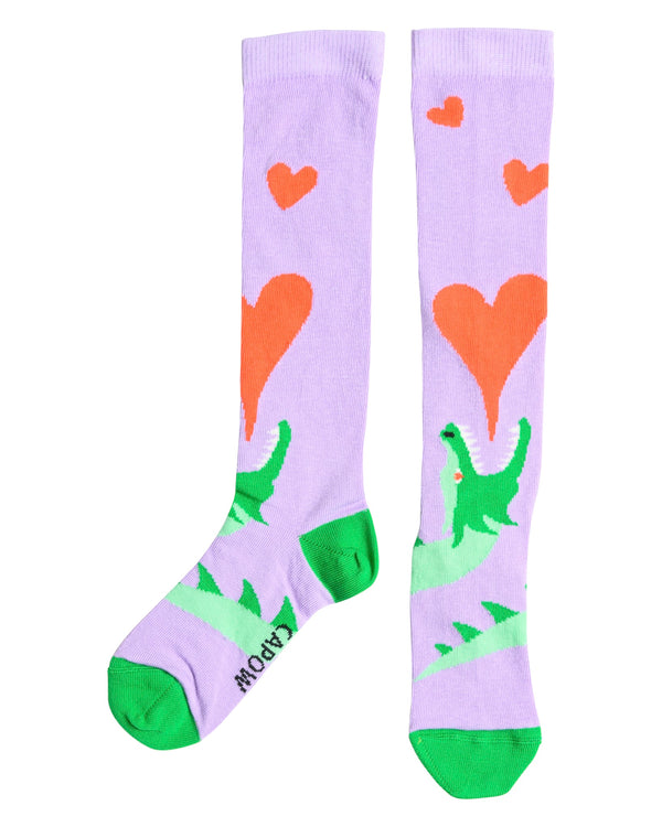 Dragon knee socks