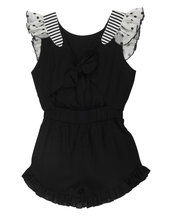 Mexico Black playsuit