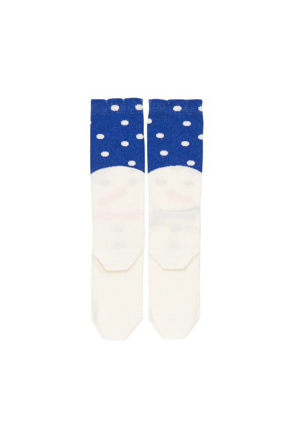 Snow Family Knee Socks