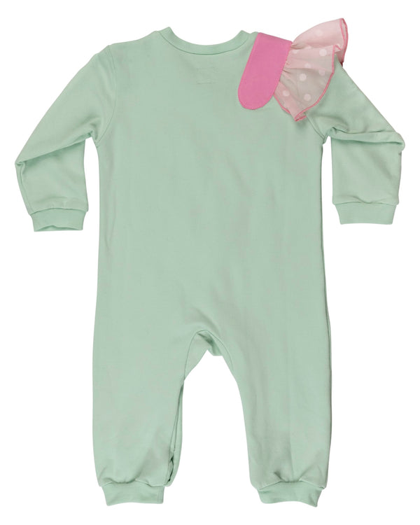 Agnes Angel Mint onesie