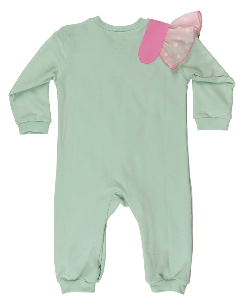 Agnes Angel Mint onesie