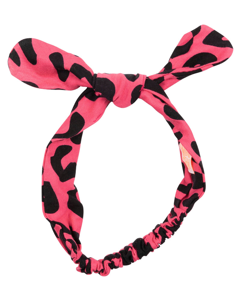 Molly Pink Leo Headband