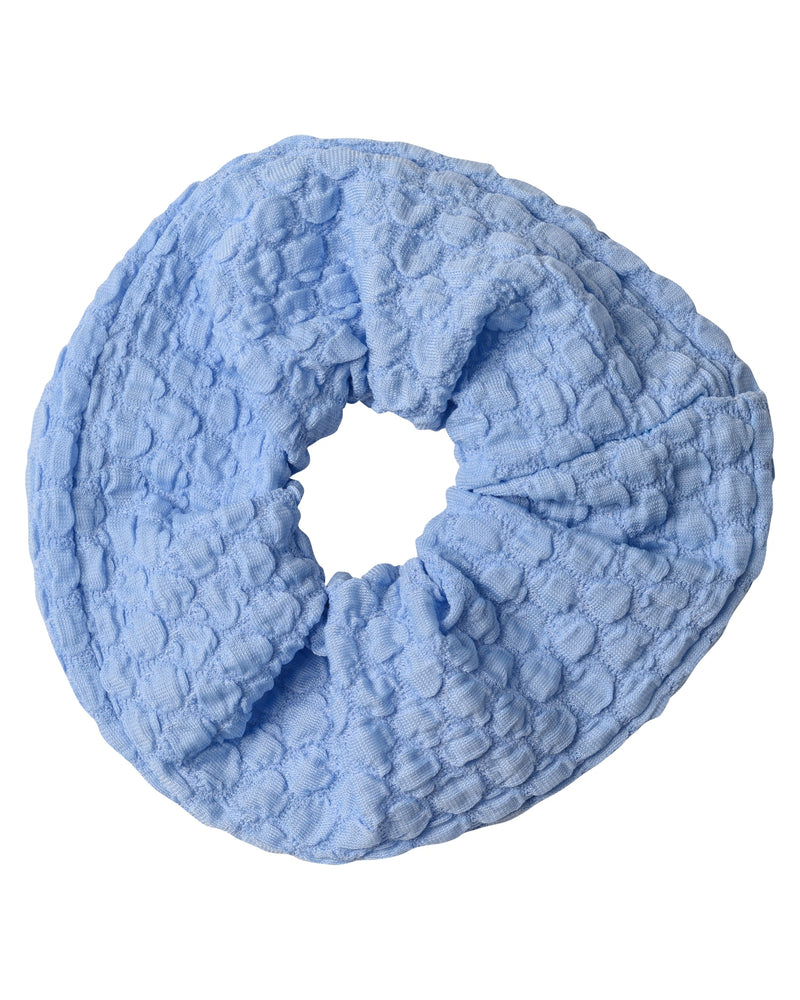 Scrunchie Crinkle Blue