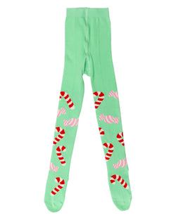 Candy Cane Mint tights