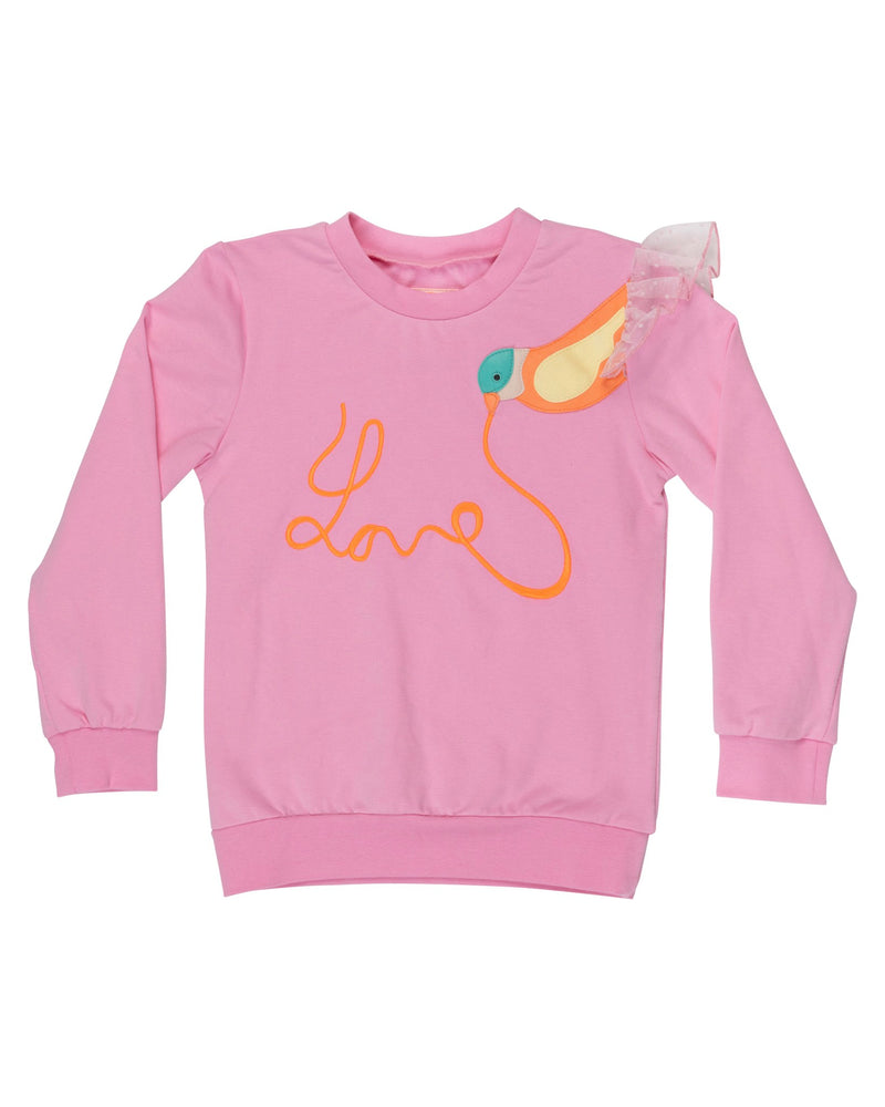 ﻿Lucia Love Pink sweatshirt